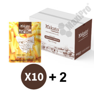 Kakato Breezy Cheese Box Set<br>38g x 10 packs get 2 packs free