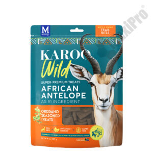 Organic African Antelope Treats - trail bits<br>8oz|227g<br>(oregano taste)